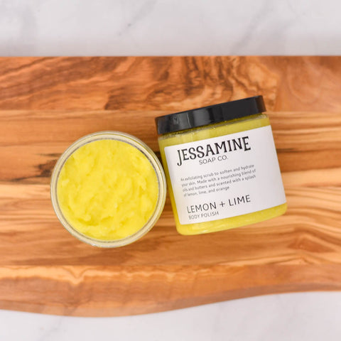 Body Scrub: Lemon + Lime