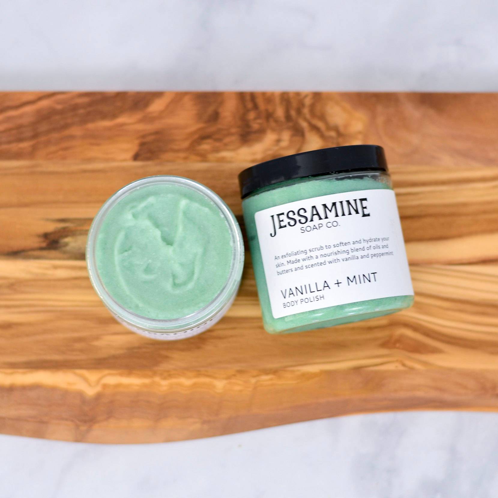 Body Scrub: Vanilla Mint